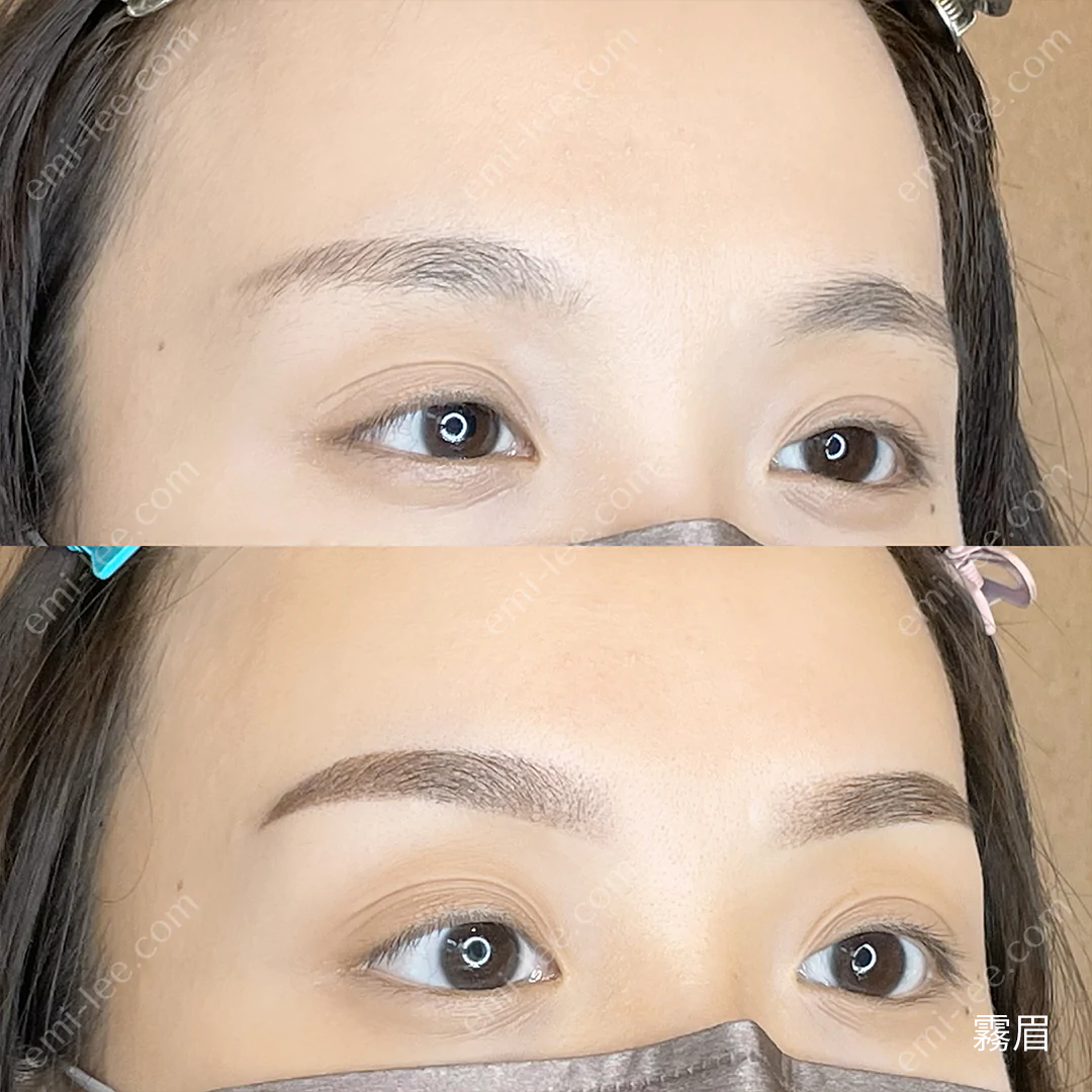 霧眉 - microblading powdered brows